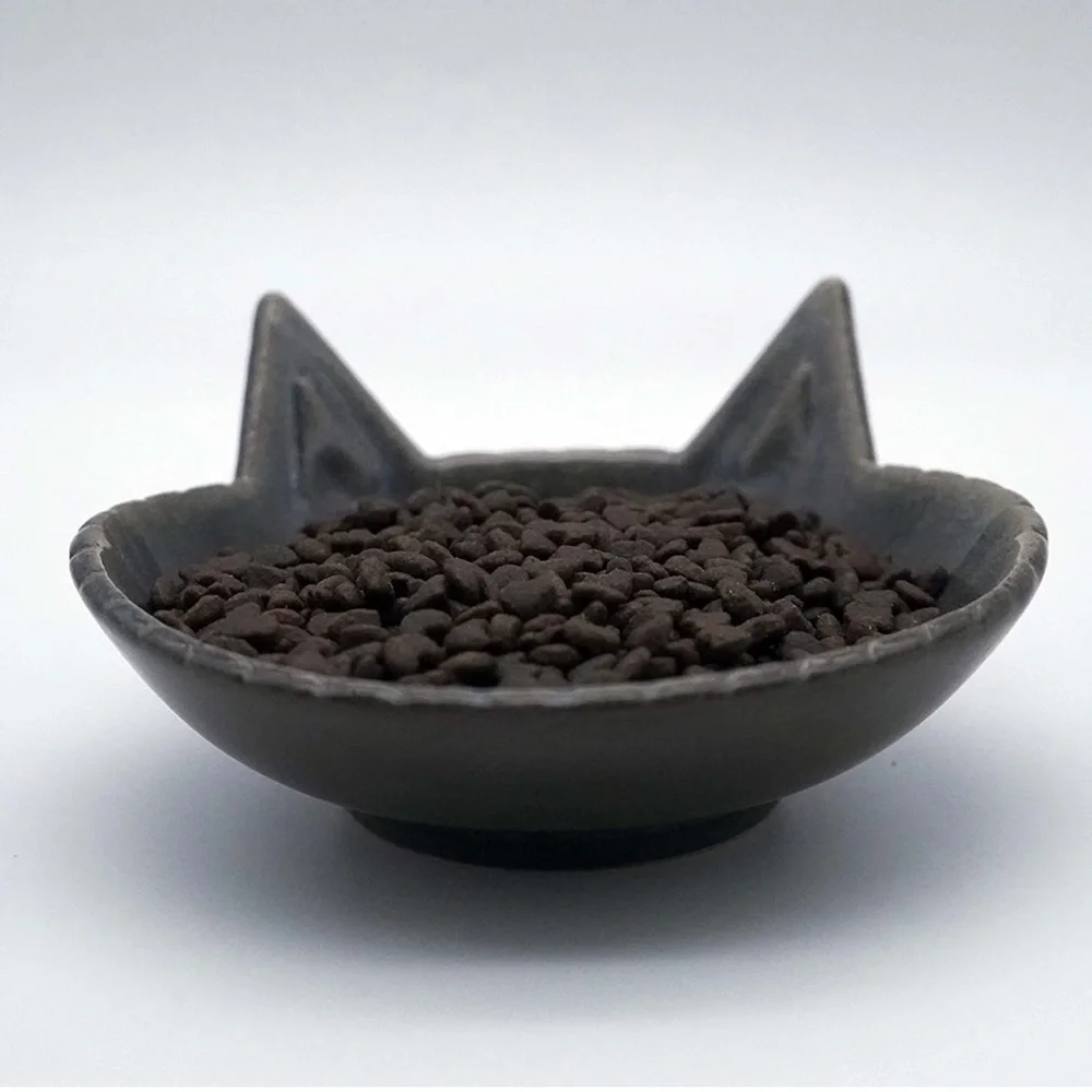 Ceramic Pet Bowl Cat's Water Feeding Bowl Clean, Easy to Carry